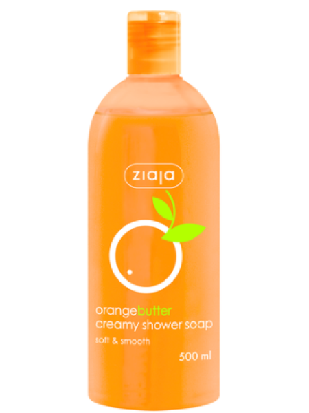 Крем гель душа ZIAJA Orange Butter 500мл апельсин