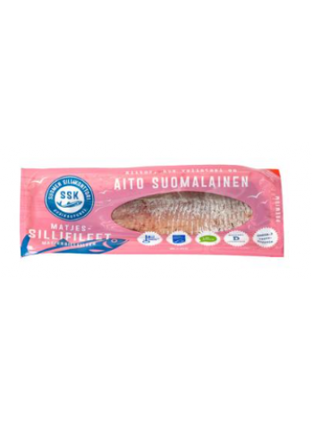 Сельдь в специях Sillikonttorin Matjessilliä в вакууме + - 180г