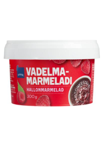Малиновый мармелад Rainbow Vadelmamarmeladi 300г