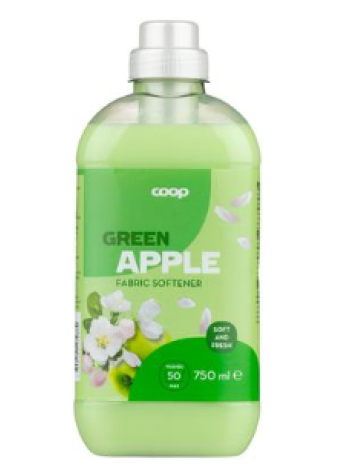 Концентрат кондиционера для белья Coop Green Apple 750 мл