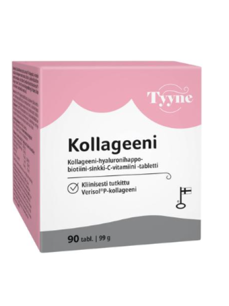 Препарат для упругой и эластичной кожи Tyyne Kollageeni 90 шт