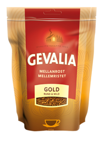Кофе растворимый Gevalia Gold 200г