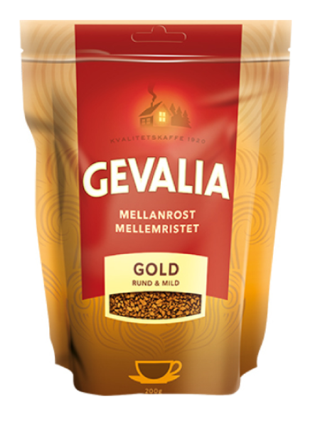 Кофе растворимый Gevalia Gold 200г