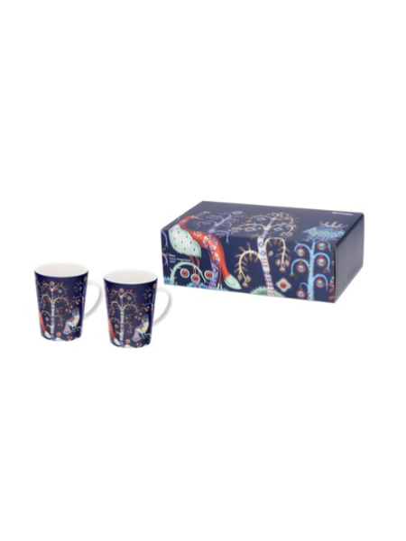 Подарочный набор чашек Iittala Taika 0,3л  2 шт цвет синий