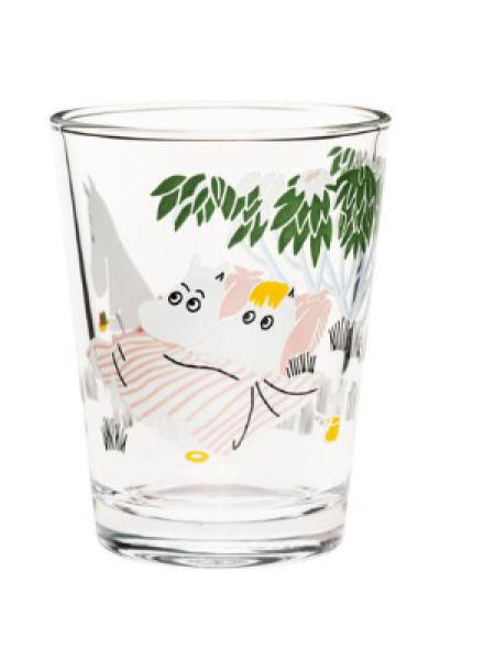 Стакан Moomin Arabia Loikoilua 220 мл Муми-тролли спят в саду