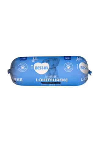 Рулет из лосося для собак Best-In Lohimureke Koiran Tuoreruoka 900г