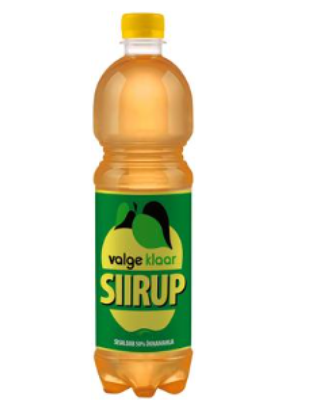Яблочный сироп Valge Klaar siirup 750 мл