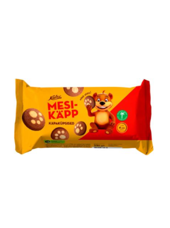 Печенье со вкусом шоколада Kalev Mesikapp 250 г