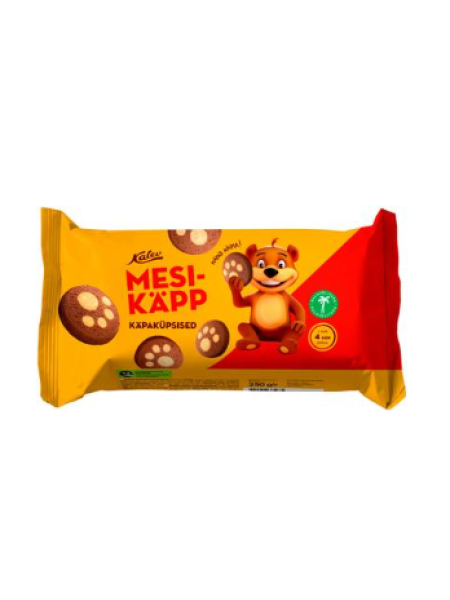 Печенье со вкусом шоколада Kalev Mesikapp 250 г