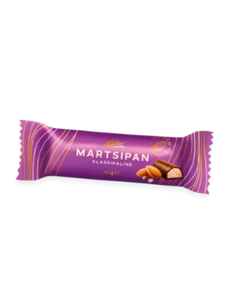 Классический марципановый батончик Kalev klassikaline martsipanibatoon 40 г