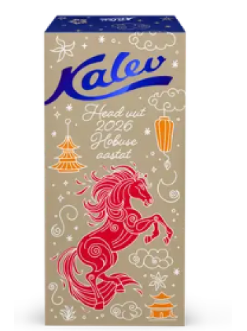 Подарочная коробка конфет KALEV «с Годом Лошади» 420 г