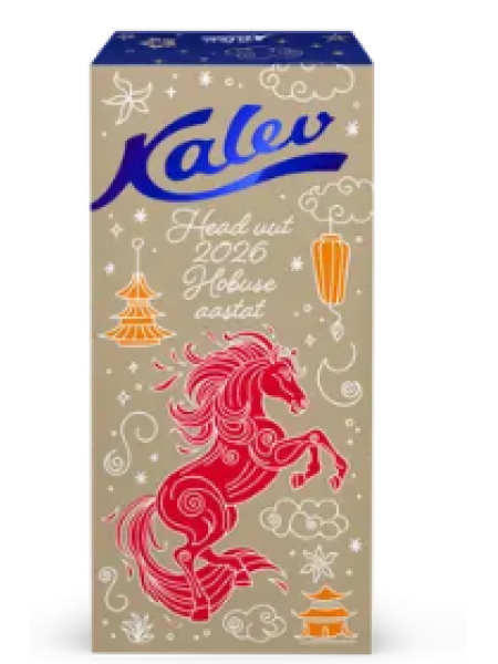 Подарочная коробка конфет KALEV «с Годом Лошади» 420 г