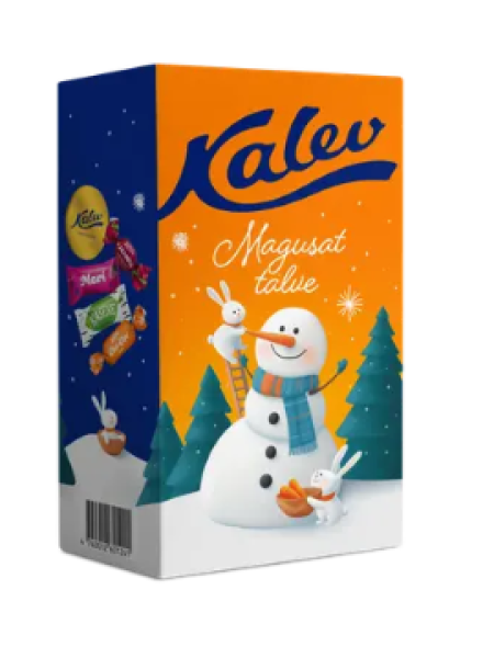 Коробка конфет KALEV «Охота на кролика и морковку» 400 г