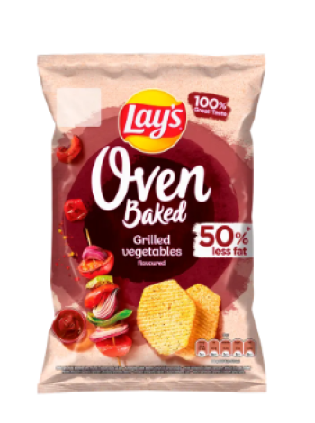 Чипсы картофельные с овощами-гриль Lay's Oven Baked Grillitud  110 г