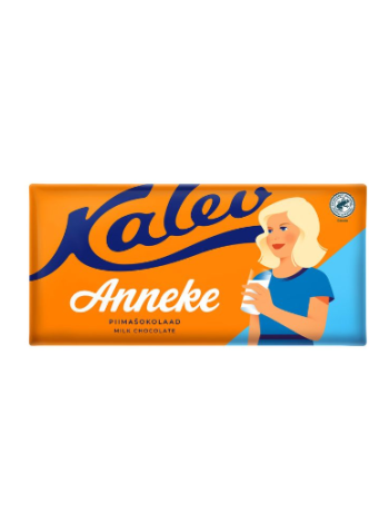 Шоколад молочный KALEV Anneke piimašokolaad 270г