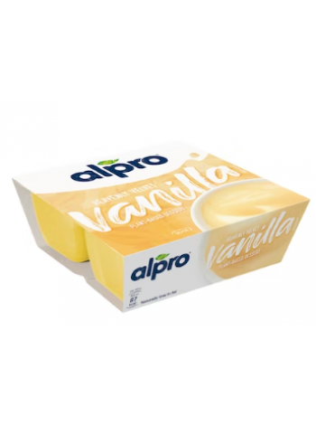 Соевый пудинг ванильный Alpro soijavanukas vanilja 4x125г 