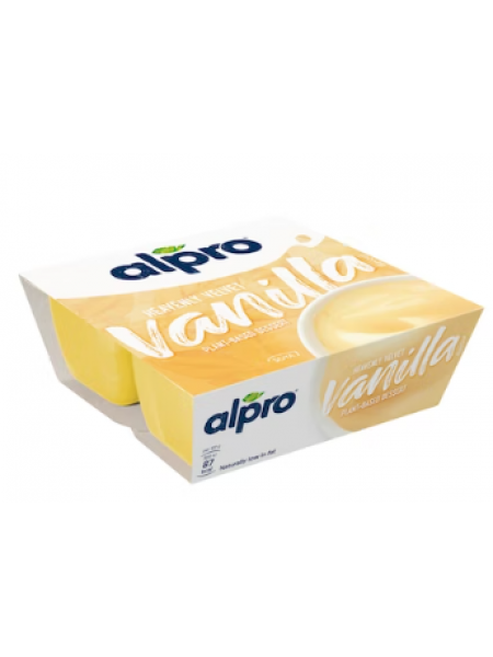 Соевый пудинг ванильный Alpro soijavanukas vanilja 4x125г 