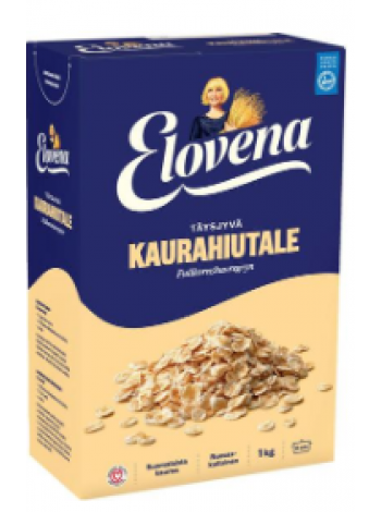 Цельнозерновая овсянка Elovena Kaurahiutale 1 кг