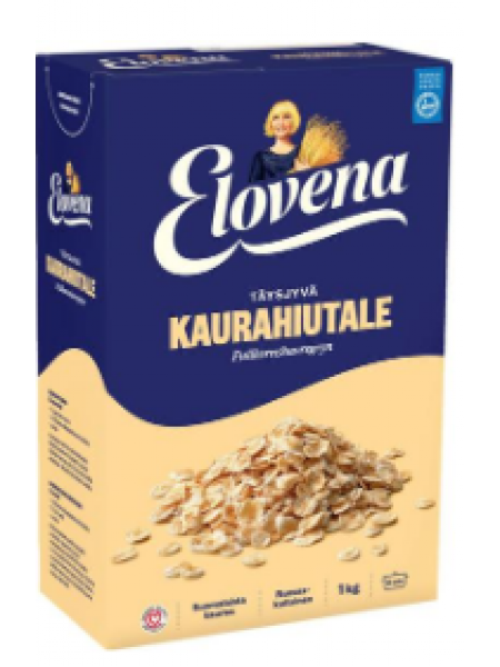 Цельнозерновая овсянка Elovena Kaurahiutale 1 кг