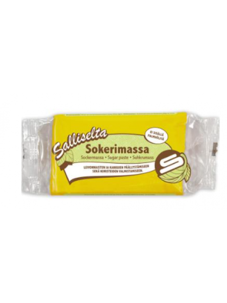 Сахарная паста Salliselta Sokerimassa желтая 250г