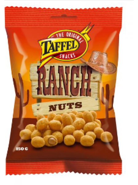 Арахис со вкусом кайенского перца, чеснока и паприки Taffel Ranch Nuts 150г