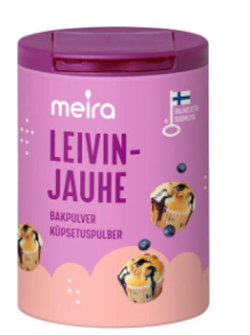 Разрыхлитель для теста Meira Leivinjauhe 100 г 