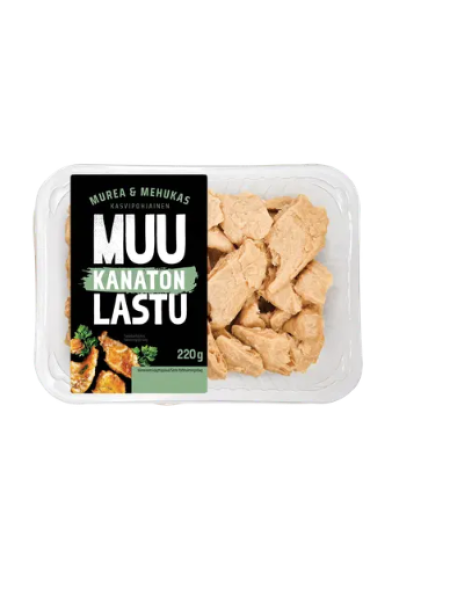 Веганские куриные чипсы MUU Kanaton Lastu 220 г