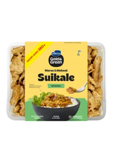 Веганские растительные полоски курицы Valio Gold&Green 380 г