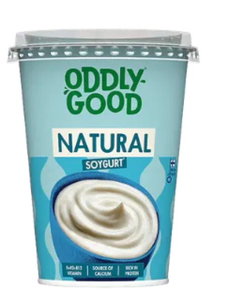 Натуральный соевый йогурт Oddlygood Soygurt Natural 400 г