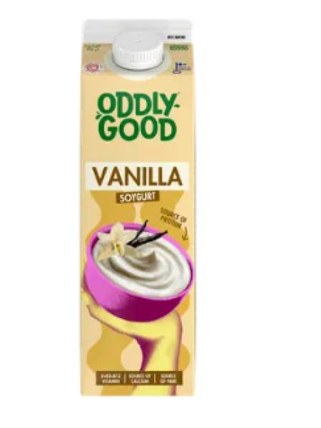 Соевый йогурт Oddlygood Soygurt vanilja 1 л ваниль
