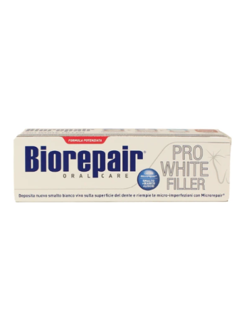 Зубная паста BIOREPAIR PRO WHITE FILLER 75 мл отбеливающая