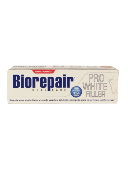 Зубная паста BIOREPAIR PRO WHITE FILLER 75 мл отбеливающая