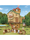 Игровой набор Sylvanian Families Connectable! домик на дереве + летний коттедж