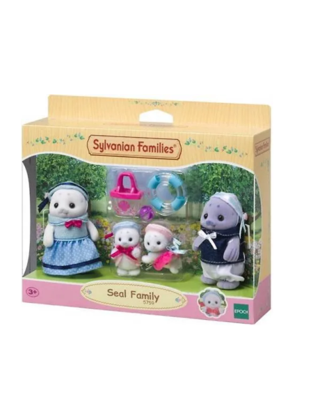 Игровой набор Sylvanian Families - Norppaperhe семейство тюленей