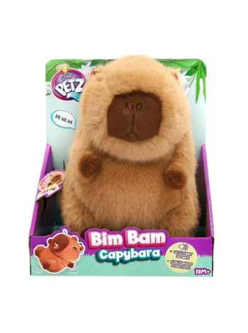 Интерактивная мягкая игрушка Club Petz Bim Bam Capybara