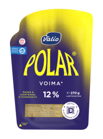 Безлактозный сыр Valio Polar Voima 270 г в нарезке