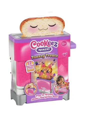 Игрушечный тостер с набором Cookeez Makery Toasty Treatz