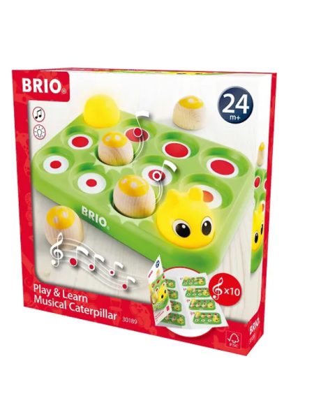Образовательная музыкальная гусеница BRIO 30189