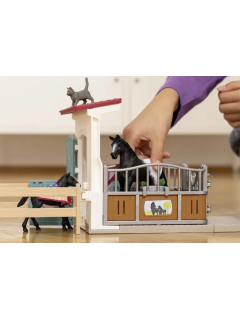 Игровой набор Schleich Horse Club 42611 кобыла и жеребёнок