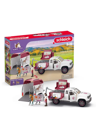 Мобильный ветеринар с прицепом Schleich Horse Club 42704