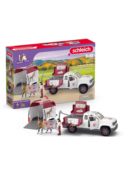Мобильный ветеринар с прицепом Schleich Horse Club 42704
