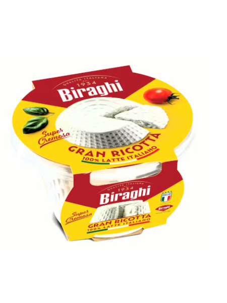 Сыр сливочный рикотта Biraghi Ricotta 230 г