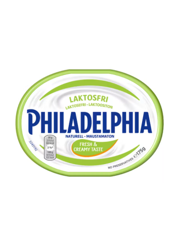 Оригинальный сливочный сыр Philadelphia tuorejuusto original 175 г без лактозы