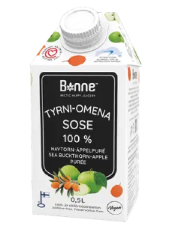 Яблочное пюре с облепихой Bonne Tyrni-omenasose 0,5 л