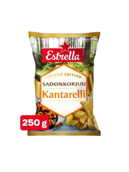 Чипсы картофельные Estrella Harvest Listerelle 250 г со вкусом лисичек
