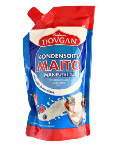 Сгущеное молоко Dovgan Kondensoitu maito 300 г / 231 мл