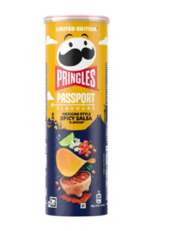 Картофельные чипсы PRINGLES Mexican Spicy Salsa 165 г острая мексиканская сальса