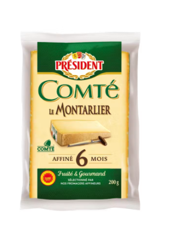 Выдержанный сыр President Comté 200 г