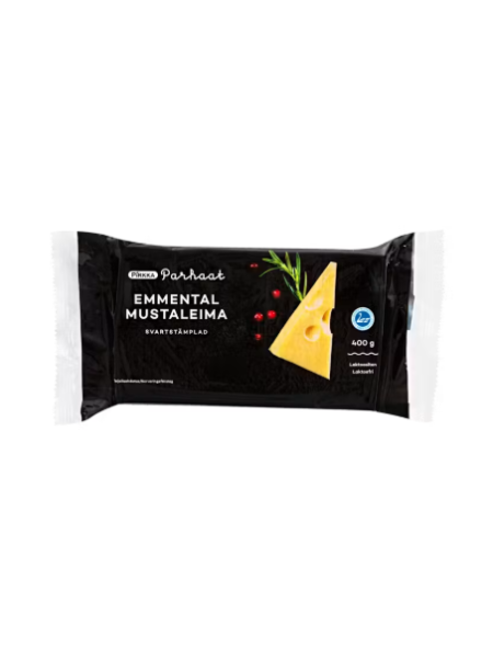 Сыр Эмменталь Pirkka Parhaat Emmental 400 г без лактозы