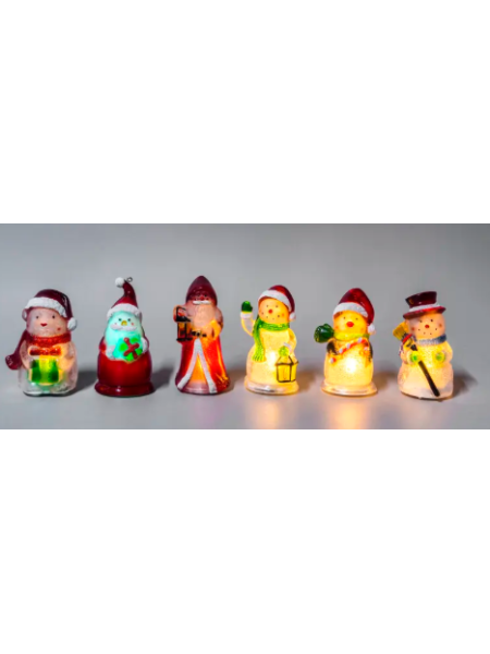 Светодиодный снеговик Kotikulta LED-lumiukko